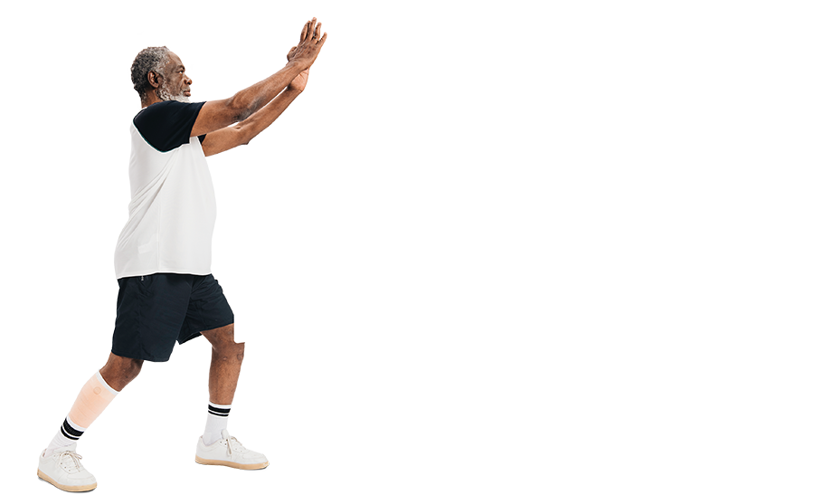 Move your body text and character