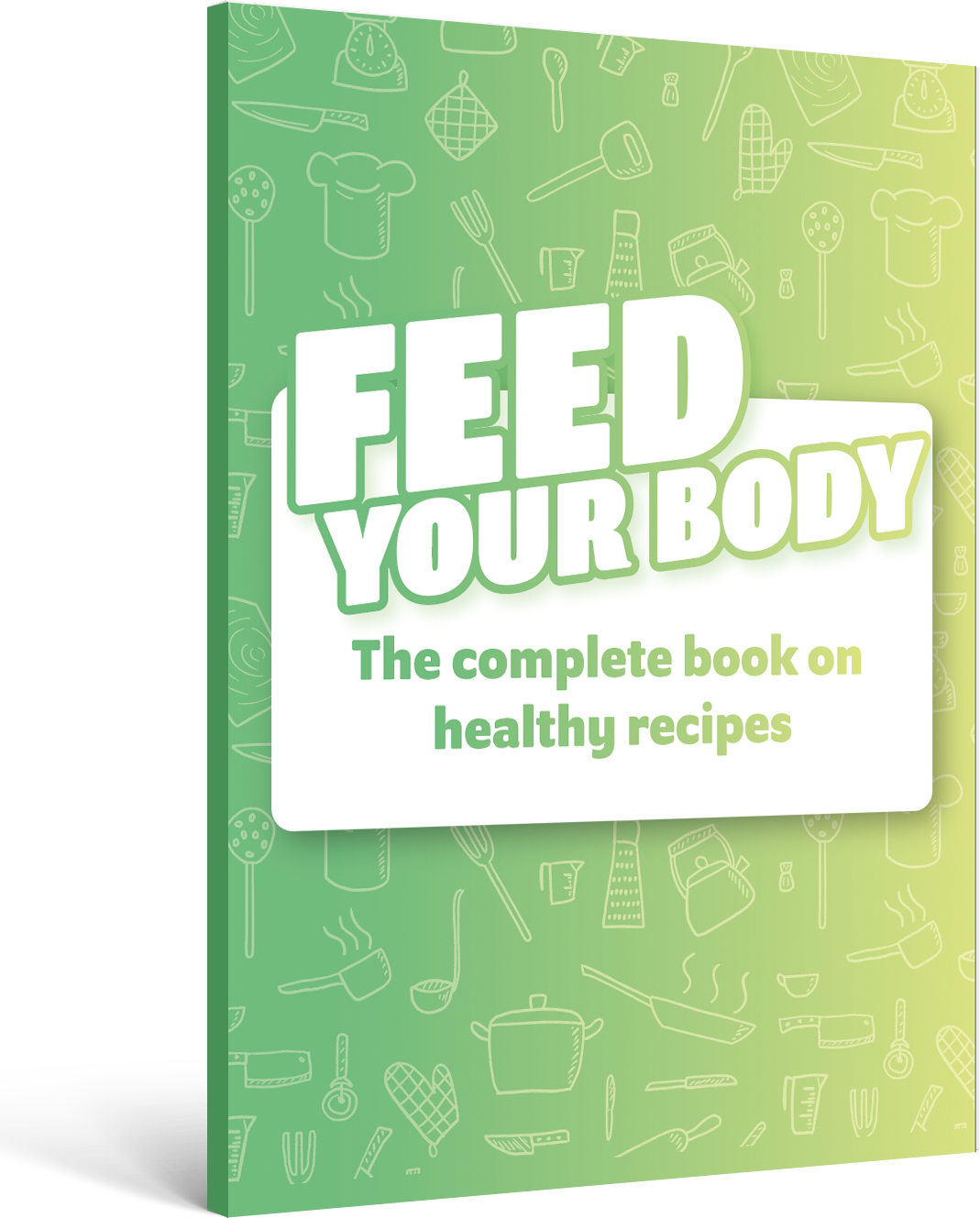 Recipe book cover